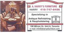 A. Harry's Furniture Refinishers Inc.'s logo
