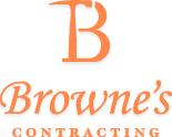 Browne's Contracting's logo