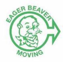 Eager Beaver Moving's logo