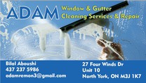 Adam Window & Gutter Cleaning Services & Repair's logo