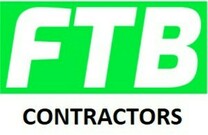 Front to back contractors's logo