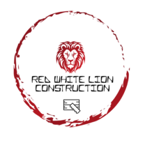 Red White Lion Construction's logo