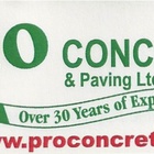 Pro Concrete & Paving Ltd's logo