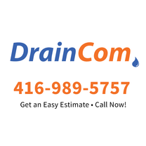 Drain Com's logo