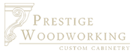 Prestige Woodworking's logo