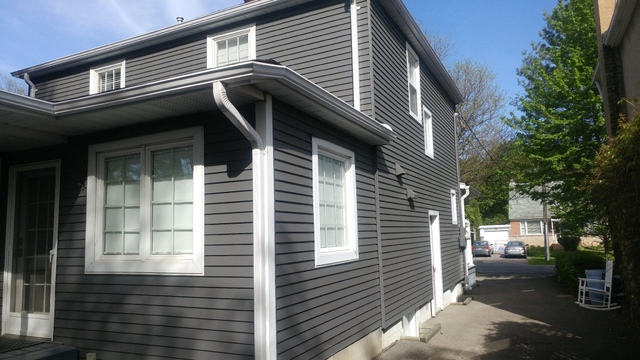 They painted aluminum siding... Review of Encore