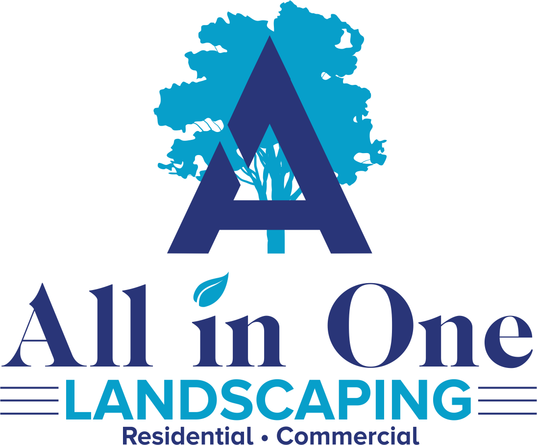 All In One Landscaping's logo