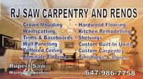 Rj Saw Carpentry And Renos Ltd's logo