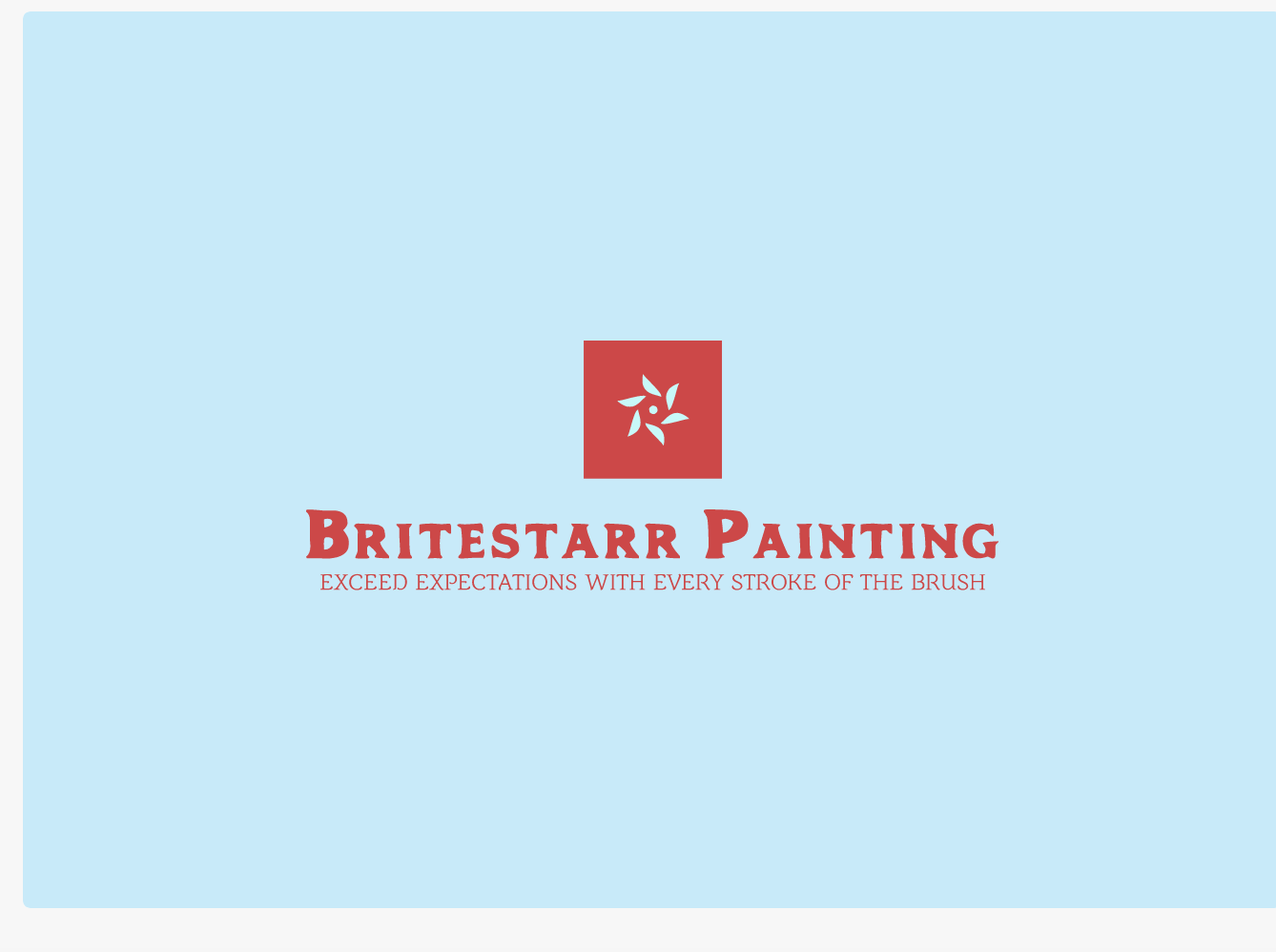 Britestarr Painting Inc's logo