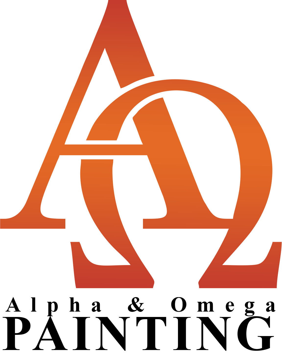 Alpha & Omega Painting's logo