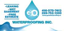 G.O. Waterproofing inc.'s logo