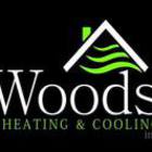 Woods heating and air inc's logo