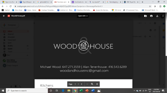 Wood & House Inc.'s logo