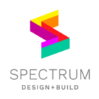 Spectrum design & build's logo