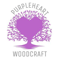 Purpleheart Woodcraft's logo