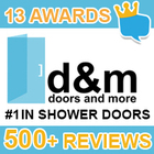 Doors & More Frameless Shower + Railing Ltd's logo