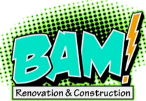 BAM! Renovation and Construction's logo