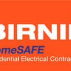 Birnie Electric/ Home Safe's logo