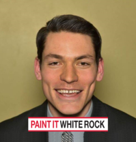 Paint It White Rock's logo