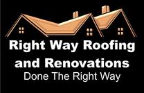 Right Way Roofing and Renovations's logo