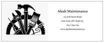 Aleah Maintenance's logo