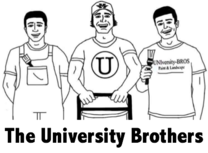 The University Brothers Paint and Landscape's logo