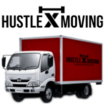 Hustle X Moving's logo