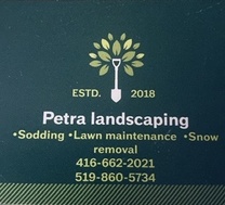 Petra landscaping solutions's logo