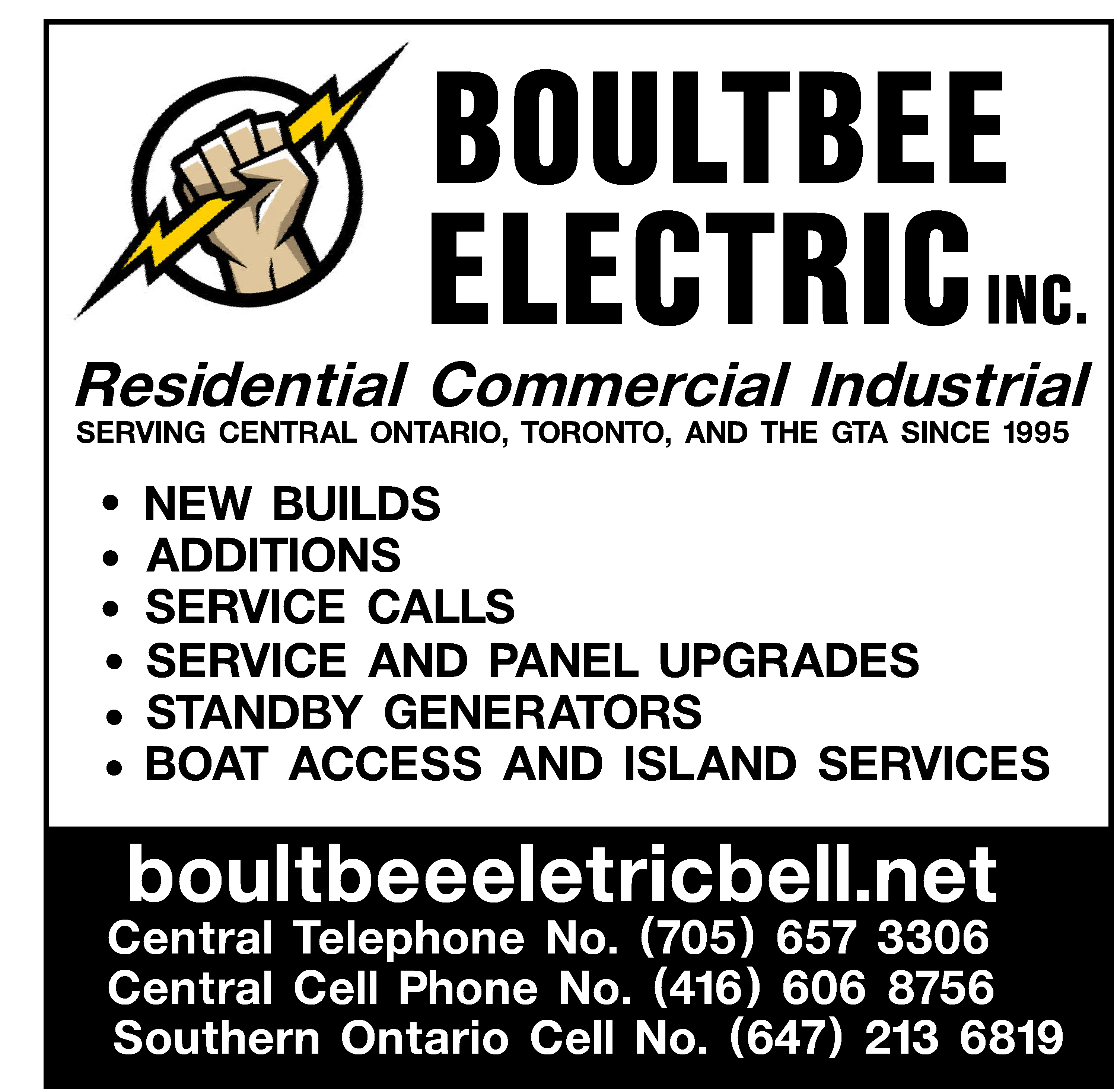 boultbee electric's logo