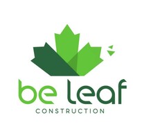 Be Leaf Construction's logo