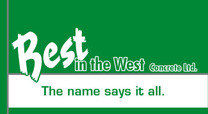 Best in the West Concrete Inc 's logo