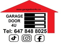 Garage Door 4U's logo