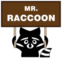 Mr. Raccoon's logo