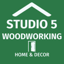 Studio 5 Woodworking's logo