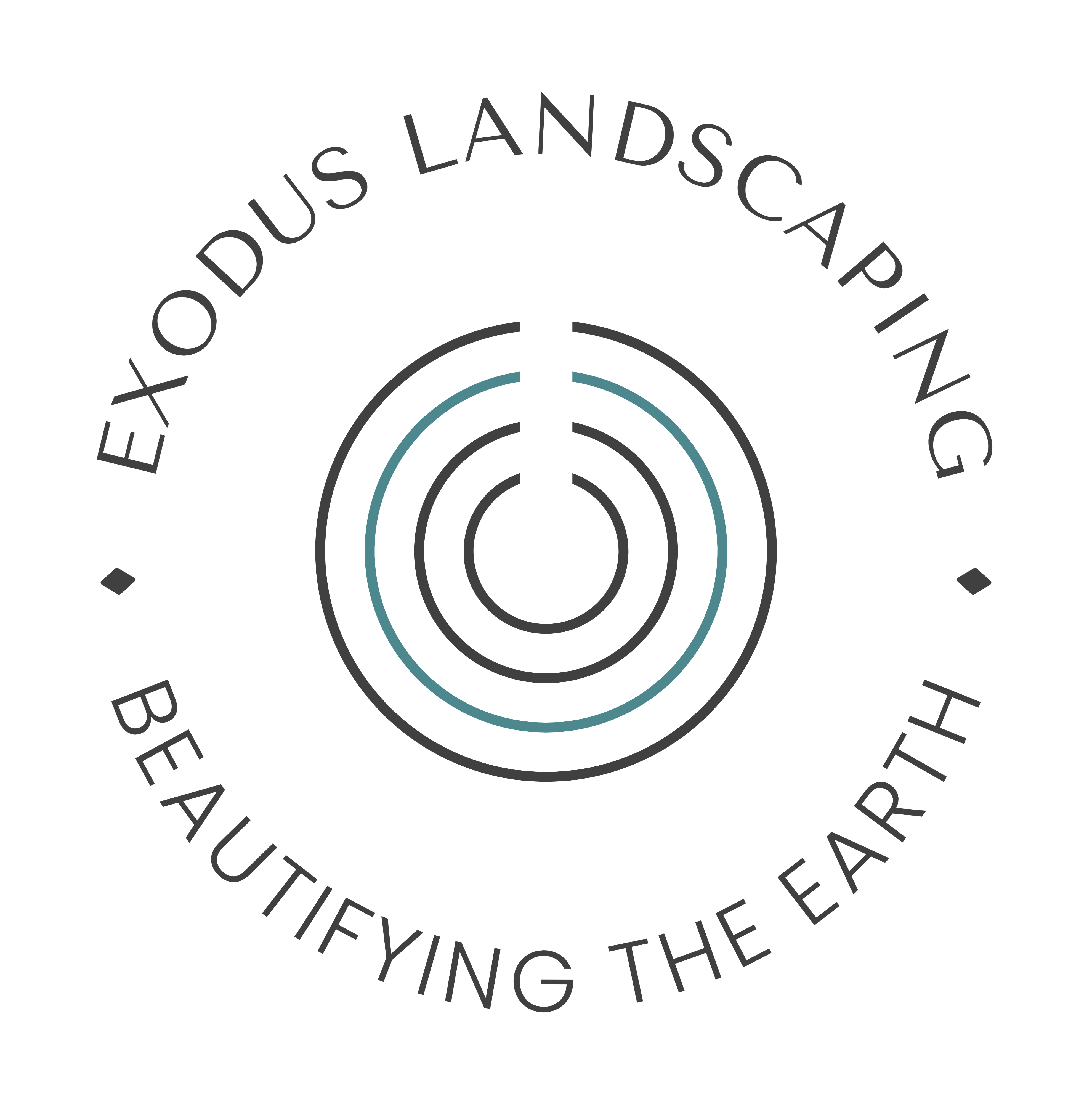 Exodus Landscaping's logo