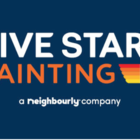 Burnaby's five star painting's logo