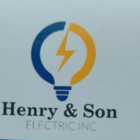 Henry & son Electric Inc's logo