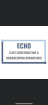 Echo (elite construction & hardscape operations) 's logo