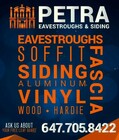 Petra eavestrough and siding inc. 's logo
