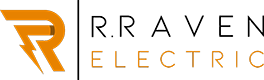 R Raven Electric's logo