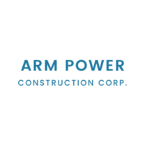 Arm power construction corporation 's logo