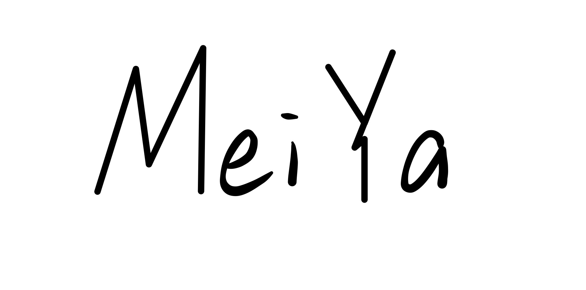 MeiYa Landscaping company 's logo