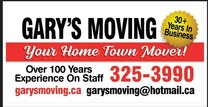 Gary's Moving Service's logo