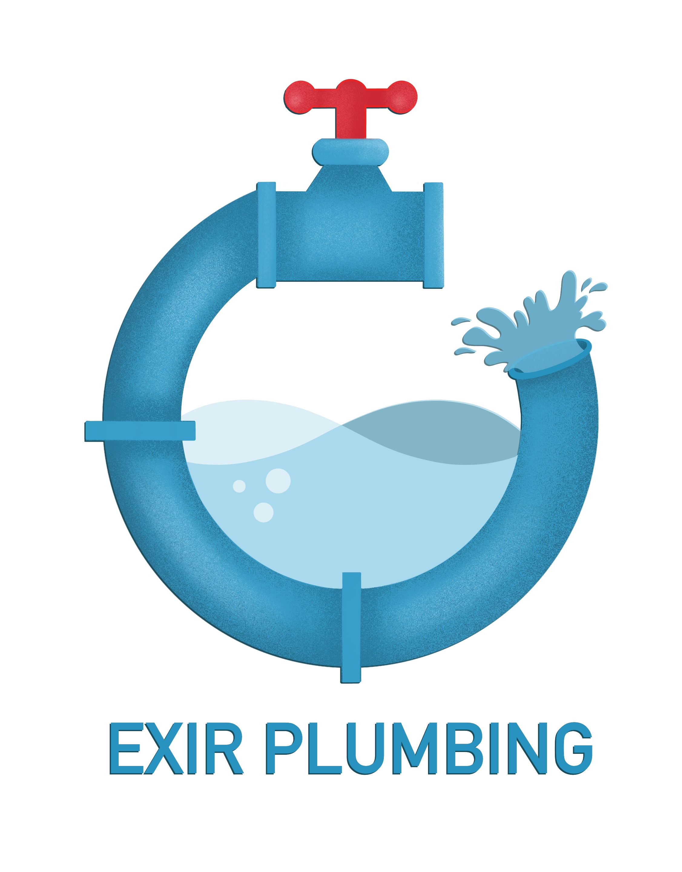 Exir plumbing's logo