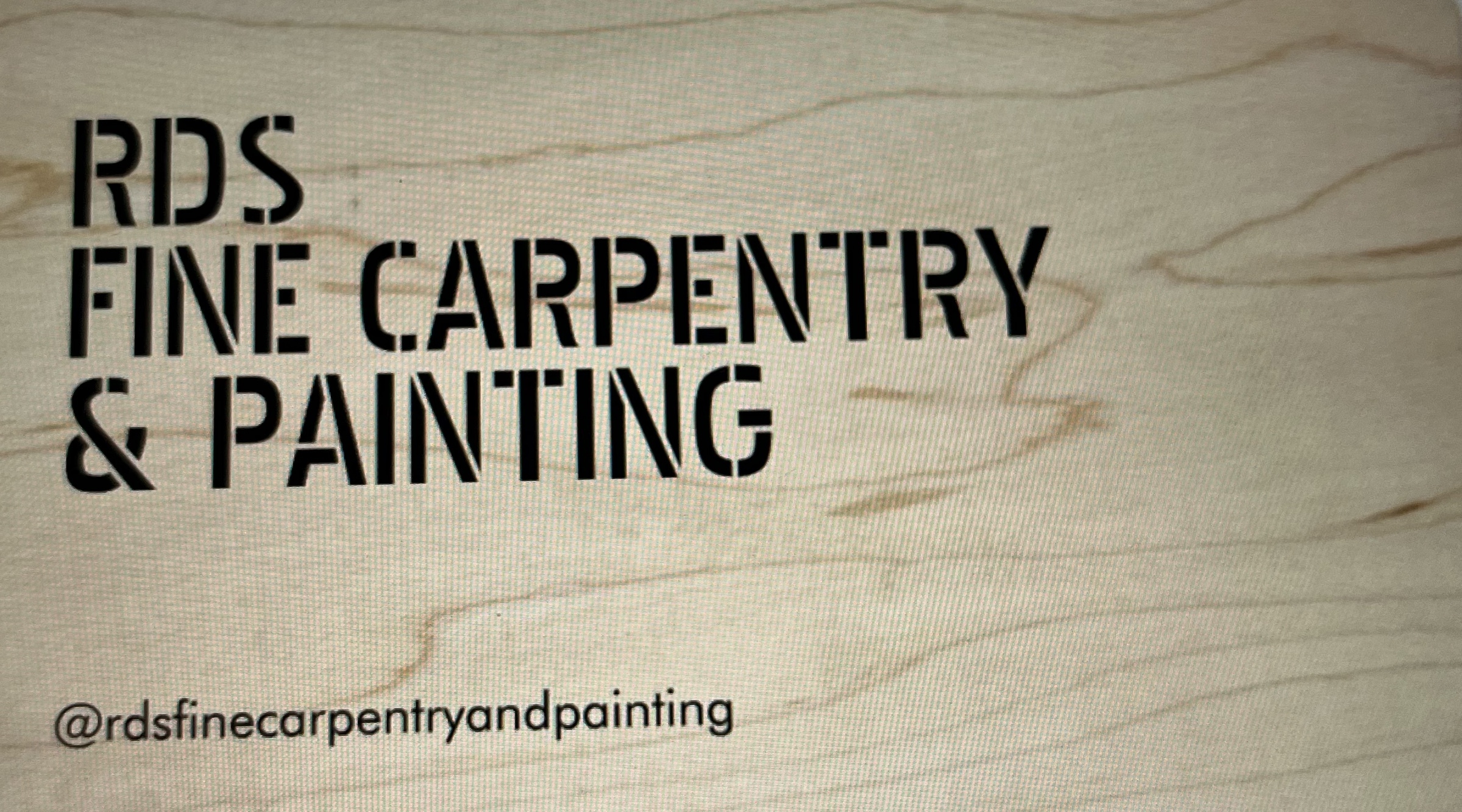 RDS Fine Carpentry and Painting's logo