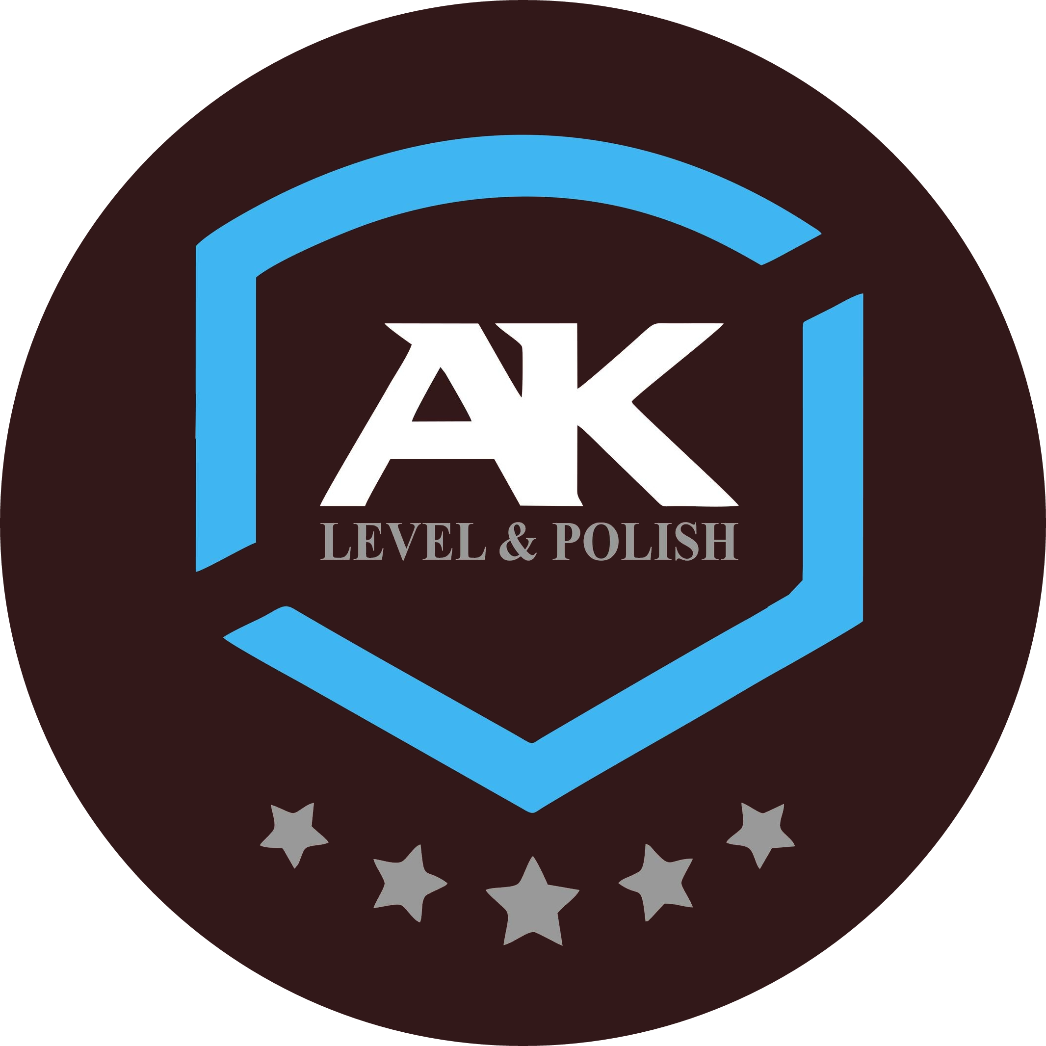 Ak Level and Polish's logo