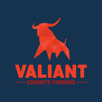 Valiant Concrete Finishing's logo
