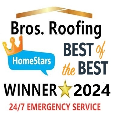  Bros. Roofing's logo