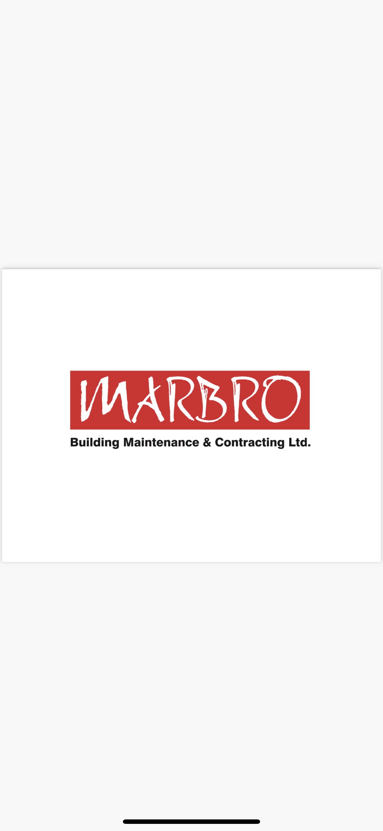 Marbro Building Maintenance and Contracting's logo