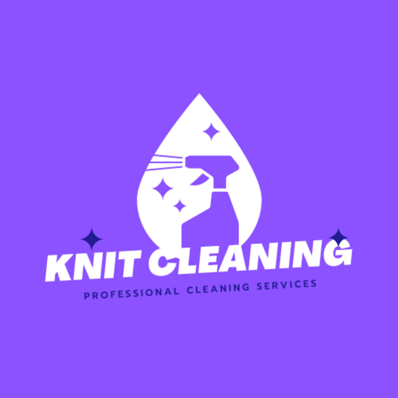 Knit cleaning services's logo